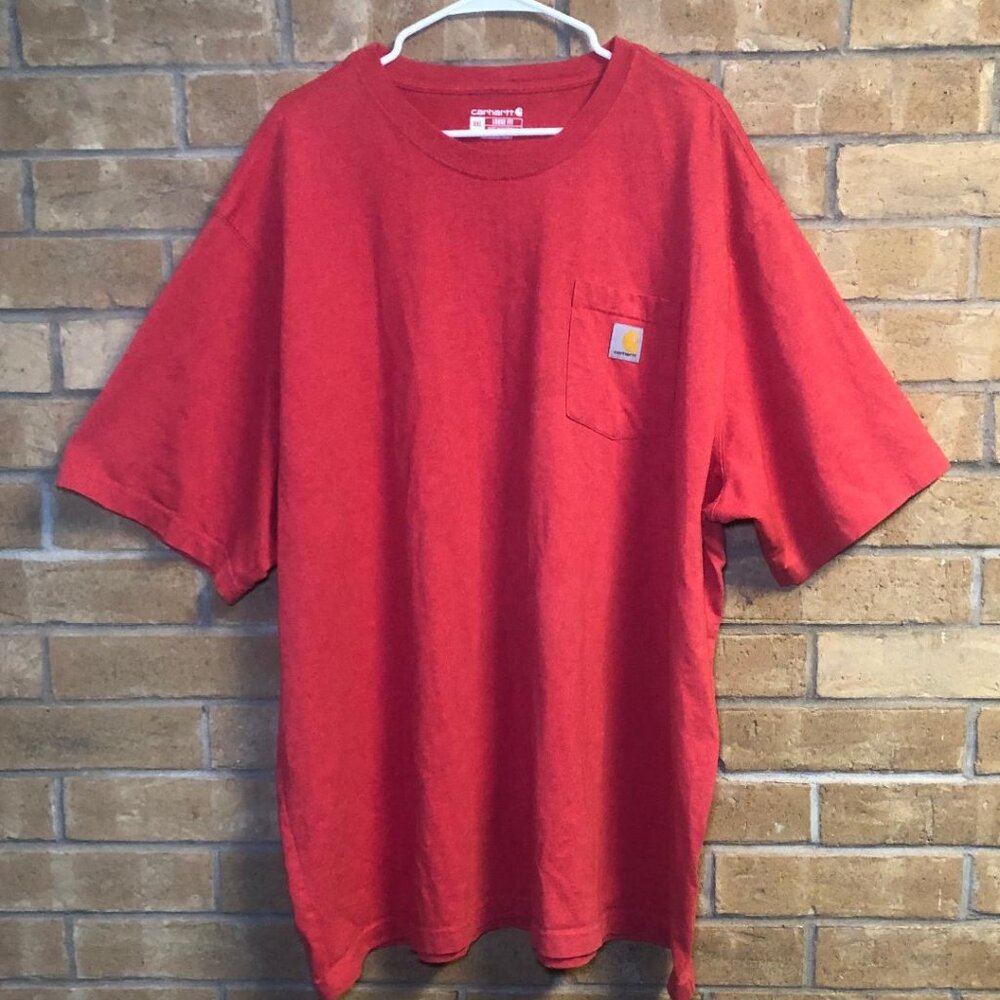 Carhartt Loose Fit Pocket Tee Short Sleeve Crew Shirt Cotton Mens Size 3XL